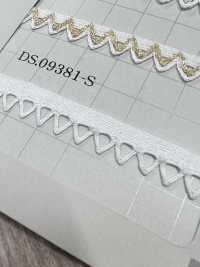 DS09381-S دانتيل مطاطي عرض 11 مم[Lace] DAISADA صور إضافية