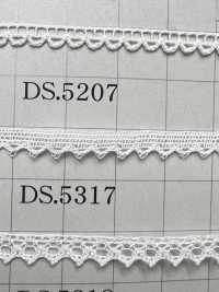 DS5207 دانتيل خفيف الوزن، العرض 5mm DAISADA صور إضافية