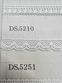 DS5210 دانتيل خفيف الوزن، العرض 8 mm[Lace] DAISADA صور إضافية