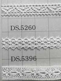 DS5260 دانتيل خفيف الوزن، العرض 10 مم DAISADA صور إضافية