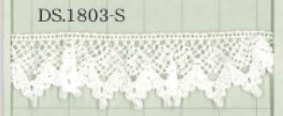 DS1803-S دانتيل تورشون، بعرض 18 مم