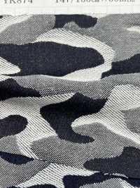 YK874 جاكار تمويه بحبل نيلي 9 أونصات[Textile / Fabric] Yoshiwa Textile صور إضافية