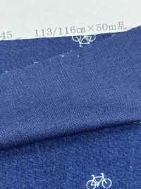 P2280-bicycle1 شامبراي بطباعة نزع اللون دراجة 1 5oz[نسيج / قماش] Yoshiwa Textile صور إضافية