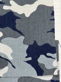 P2280-1133-woodland شامبراي بطباعة تفريغية Woodland 5 أونصة[نسيج / قماش] Yoshiwa Textile صور إضافية