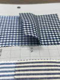 4050 مخطط مربعات غينغهام نيلي 5oz[نسيج / قماش] Yoshiwa Textile صور إضافية