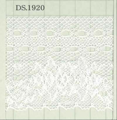 DS1920 عرض الدانتيل القطني: 63mm