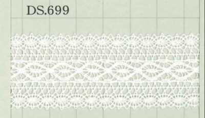 DS699 عرض دانتيل قطني: 29mm