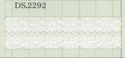 DS2292 عرض دانتيل قطني: 28mm