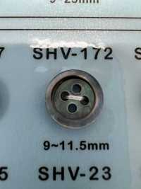 SHV172 زر صدفي بأربع ثقوب بحافة[أزرار] DAIYA BUTTON صور إضافية