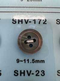 SHV172 زر صدفي بأربع ثقوب بحافة[أزرار] DAIYA BUTTON صور إضافية