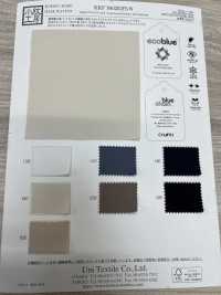 KKF9402E2FS-W ساتان مزدوج ECO بعرض واسع 75d[نسيج / قماش] Uni Textile (Komon Kobo) صور إضافية