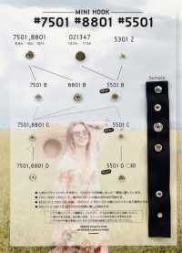 7501/8801 10FS 7501/8801 الأجزاء العلوية 10FS[Press Fasteners And Eyelets] Morito (MORITO) صور إضافية