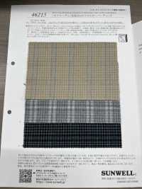 46215 <Monaluce> تويل بخطوط متقاطعة ثنائي الاتجاه مصبوغ بالغزل[Textile / Fabric] SUNWELL صور إضافية