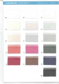 2020RE-WS أورغانزا ميكرو متموجة معاد تدويرها[Textile / Fabric] Suncorona Oda صور إضافية