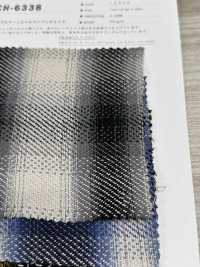 CH-6338 تويل بخيوط ثلاثية ومربعات أومبري[Textile / Fabric] Kuwamura Textile صور إضافية