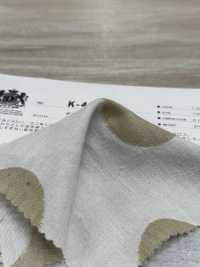 K-4027 جاكار منقط مزدوج القماش بملمس شامواه وممشط[نسيج / قماش] Kuwamura Textile صور إضافية