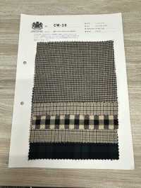 CW-16 مربعات تويل من القطن والصوف / تشطيب مزدوج بالفرشاة[Textile / Fabric] Kuwamura Textile صور إضافية