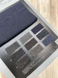 1010865P تويل جيرسي مولينيه صوف/قطن جديد[Textile / Fabric] Takisada صور إضافية