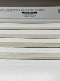 SIC-9610 مطاط مجدول من القطن العضوي (ناعم)[شريط مطاطي] SHINDO(SIC) صور إضافية