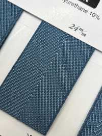 SIC-EB010R شريط ربط مطاطي بنسج عظم السمكة من البوليستر المعاد تدويره[Ribbons, Tapes, And Cords] SHINDO(SIC) صور إضافية