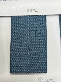 SIC-EB010R شريط ربط مطاطي بنسج عظم السمكة من البوليستر المعاد تدويره[Ribbons, Tapes, And Cords] SHINDO(SIC) صور إضافية