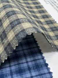 14381 قطن 50s بتشطيب غسيل حرفي بنسيج دوبّي مفتوح النول بنقشة مربعات صغيرة[Textile / Fabric] SUNWELL صور إضافية