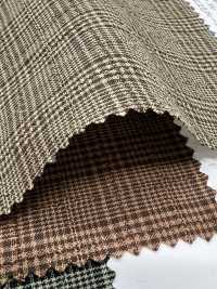 14382 50s قطن بتشطيب مغسول بنسيج دوبى مفتوح بكاروهات Glen[Textile / Fabric] SUNWELL صور إضافية