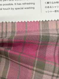 5289 C32s (64/2 Siro Spun) تشطيب غسيل مربعات كبيرة[Textile / Fabric] VANCET صور إضافية