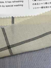 5287 C32s (64/2 Sairo Spun) تشطيب مغسول بنقشة مربعات نافذة[نسيج / قماش] VANCET صور إضافية