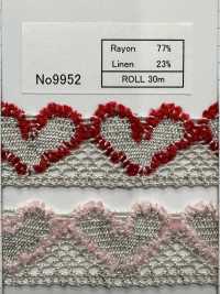 9952 دانتيل رايون مولي ملتف (حوالي 25 مم) ROSE BRAND (Marushin) صور إضافية