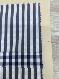 A-1738 بوبلين بنقشة مربعات/خطوط[Textile / Fabric] Arinobe Shoten صور إضافية
