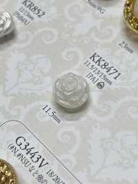 KK8471 زر بساق نفقية من راتنج نايلون[أزرار] IRIS صور إضافية