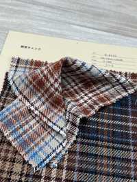 A-8115 مربعات ميلانج ملتوية[Textile / Fabric] Arinobe Shoten صور إضافية