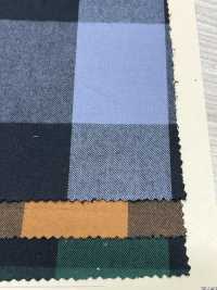 A-7071 تويل قطني بنقشة مربعات كبيرة[Textile / Fabric] Arinobe Shoten صور إضافية