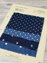 INDIA-466 تصميم تفريغ إنديغو[Textile / Fabric] Arinobe Shoten صور إضافية