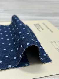 INDIA-466 تصميم تفريغ إنديغو[Textile / Fabric] Arinobe Shoten صور إضافية