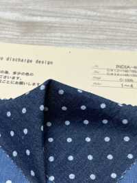 INDIA-466 تصميم تفريغ إنديغو[Textile / Fabric] Arinobe Shoten صور إضافية