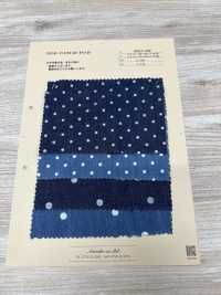 INDIA-466 تصميم تفريغ إنديغو[Textile / Fabric] Arinobe Shoten صور إضافية