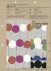 850432 SEVENBERRY® كانفاس قطني كتاني بنقاط الكرز