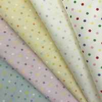 DH10085S قماش قمصان Homie (نقطة ملونة) مطوي نصف طية[Textile / Fabric] VANCET صور إضافية