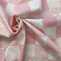 DH11880S قماش قمصان Homi (باتش وورك) نصف طية[Textile / Fabric] VANCET صور إضافية