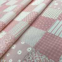 DH11880S قماش قمصان Homi (باتش وورك) نصف طية[Textile / Fabric] VANCET صور إضافية