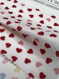 DH13097S قماش قمصان Homie (Heart) نصف طيّة[Textile / Fabric] VANCET صور إضافية