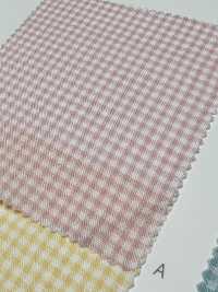 DH13194S قماش قمصان Homy (نقشة كاروهات Gingham) نصف مطوي[نسيج / قماش] VANCET صور إضافية