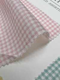 DH13194S قماش قمصان Homy (نقشة كاروهات Gingham) نصف مطوي[نسيج / قماش] VANCET صور إضافية