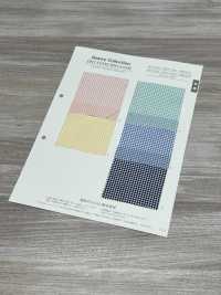 DH13194S قماش قمصان Homy (نقشة كاروهات Gingham) نصف مطوي[نسيج / قماش] VANCET صور إضافية