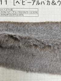 NT-2011 فرو صناعي [مزيج ألباكا صغير][نسيج / قماش] Nakano Knit Industry صور إضافية
