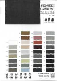 VI60003 تويل مرن قابل للغسل بمزيج صوف[Textile / Fabric] Matsubara صور إضافية