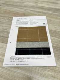 OFC5200 قماش كاروهات نافذة مصنوع من صوف معاد تدويره[Textile / Fabric] Oharayaseni صور إضافية