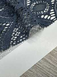 KKF8725-W-D4 دانتيل جاكار من البوليستر بنمط هيذر، عرض عريض[نسيج / قماش] Uni Textile (Komon Kobo) صور إضافية